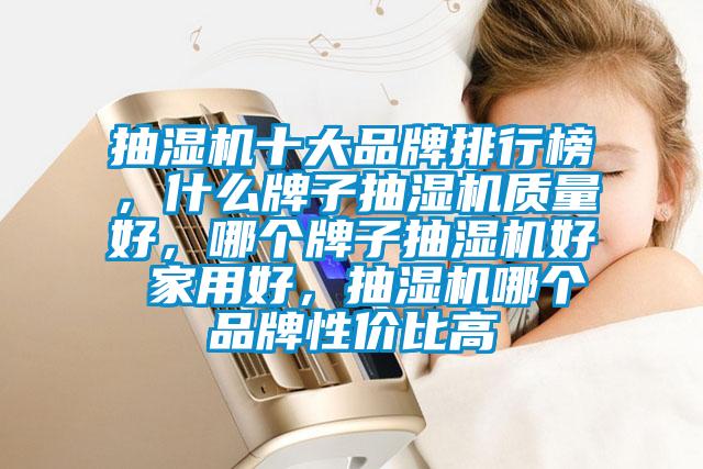 抽濕機(jī)十大品牌排行榜，什么牌子抽濕機(jī)質(zhì)量好，哪個(gè)牌子抽濕機(jī)好 家用好，抽濕機(jī)哪個(gè)品牌性價(jià)比高