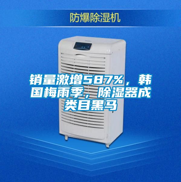 銷量激增587%，韓國(guó)梅雨季，除濕器成類目黑馬