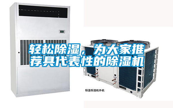 輕松除濕，為大家推薦具代表性的除濕機