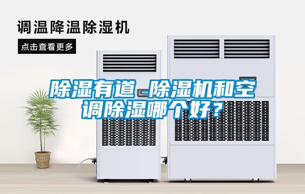 除濕有道 除濕機和空調(diào)除濕哪個好？