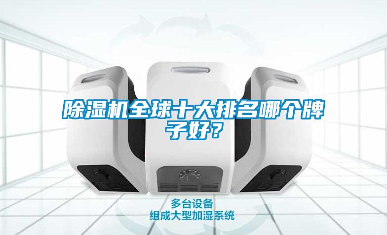 除濕機全球十大排名哪個牌子好？