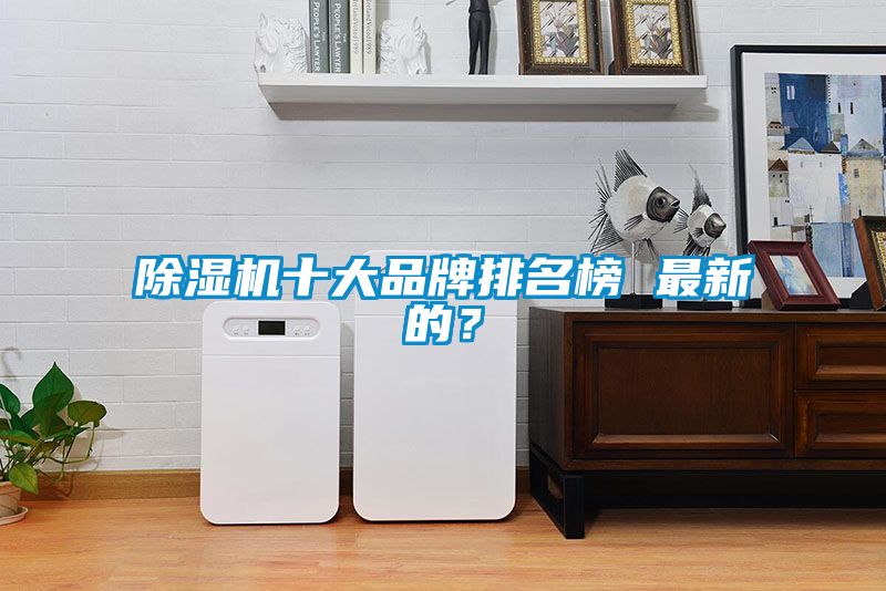 除濕機十大品牌排名榜 最新的？