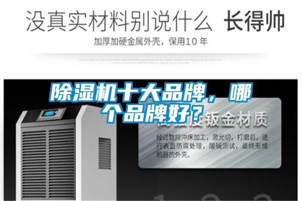 除濕機十大品牌，哪個品牌好？