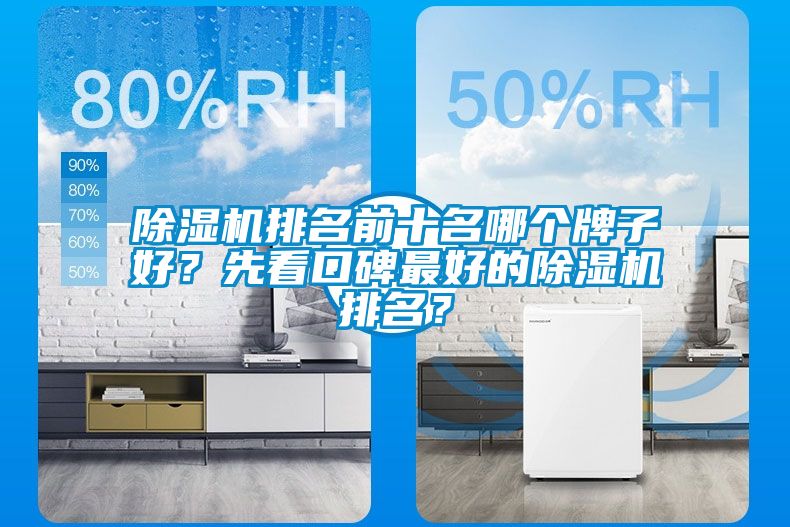 除濕機排名前十名哪個牌子好？先看口碑最好的除濕機排名？