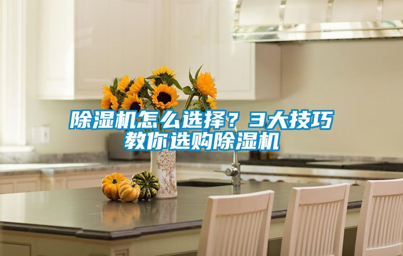 除濕機(jī)怎么選擇？3大技巧教你選購除濕機(jī)
