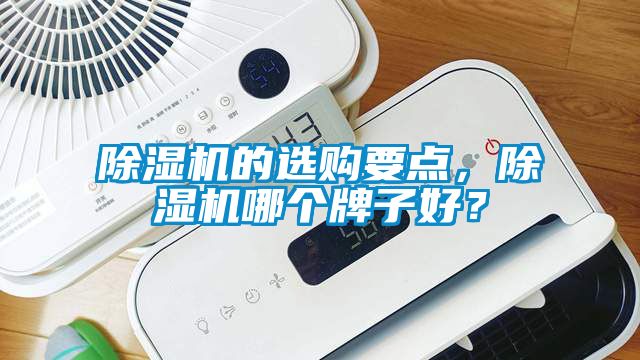 除濕機的選購要點，除濕機哪個牌子好？