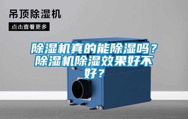 除濕機真的能除濕嗎？除濕機除濕效果好不好？