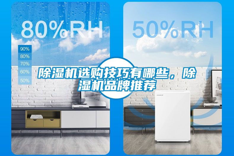 除濕機選購技巧有哪些，除濕機品牌推薦
