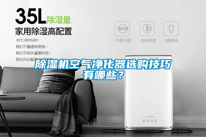 除濕機(jī)空氣凈化器選購(gòu)技巧有哪些？