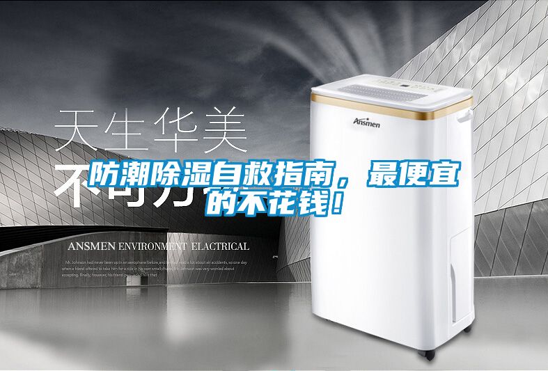防潮除濕自救指南，最便宜的不花錢！