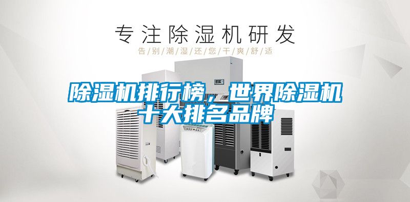 除濕機排行榜，世界除濕機十大排名品牌