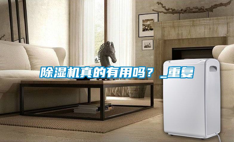 除濕機(jī)真的有用嗎？_重復(fù)
