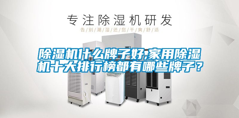 除濕機什么牌子好,家用除濕機十大排行榜都有哪些牌子？