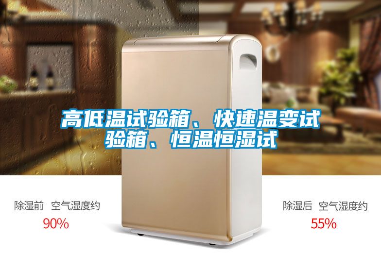 高低溫試驗(yàn)箱、快速溫變?cè)囼?yàn)箱、恒溫恒濕試
